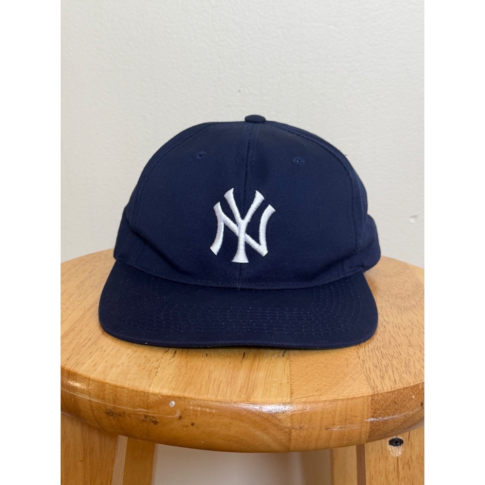 Vintage New York Yankees Snapback Hat Grosscap MLB Baseball Cap 90s Small lgo